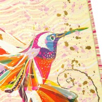 Goldbuch Notizbuch Flower Kolibri