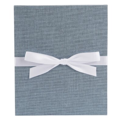 Goldbuch Leporello Summertime blau/grau blau-grau
