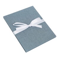 Goldbuch Leporello Summertime blau/grau blau-grau