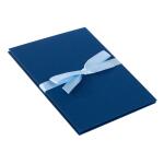Goldbuch Leporello Linum blau
