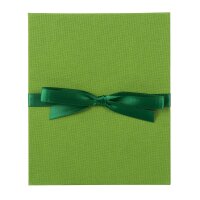 Goldbuch Leporello Linum grün 19x15,5x0,8cm