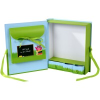 Goldbuch Sammelbox Schulzeit Eule 26x24x6,5cm