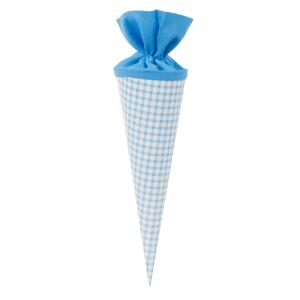 Goldbuch Geschenktüte lekker+anders Karo blau