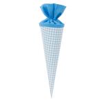 Goldbuch Geschenktüte lekker+anders Karo blau