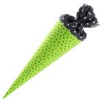 Goldbuch Schultüte 35cm Stoff grün