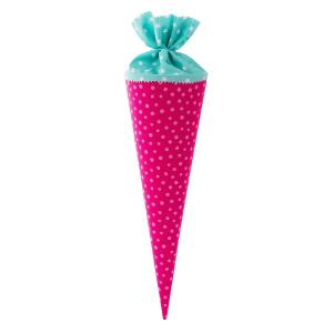 Goldbuch Schultüte 35cm Stoff pink