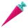 Goldbuch Schultüte 35cm Stoff pink