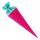 Goldbuch Schultüte 35cm Stoff pink