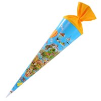 Goldbuch Schultüte 70cm Weltkarte