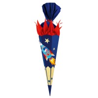 Goldbuch Bastelset Schultüte 70cm Raumschiff
