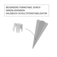 Goldbuch Bastelset Schultüte 70cm Raumschiff