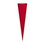 Goldbuch Bastelschultüte 70cm ohne Filzverschluss rot