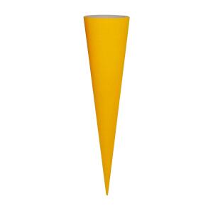 Goldbuch Bastelschultüte 70cm ohne Filzverschluss gelb