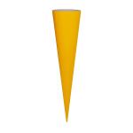 Goldbuch Bastelschultüte 70cm ohne Filzverschluss gelb
