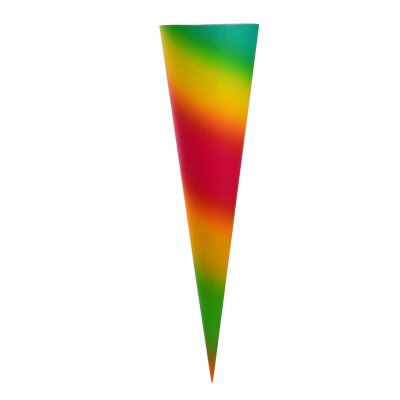 Goldbuch Bastelschultüte 70cm ohne Filzverschluss Regenbogen