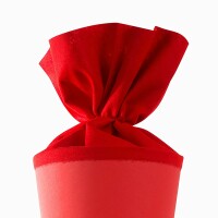 Goldbuch Bastelschultüte 70cm mit farbigem Filzverschluss rot