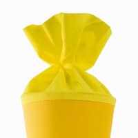 Goldbuch Bastelschultüte 70cm mit farbigem Filzverschluss gelb