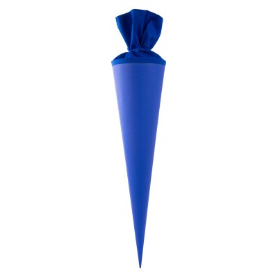 Goldbuch Bastelschultüte 70cm mit farbigem Filzverschluss blau