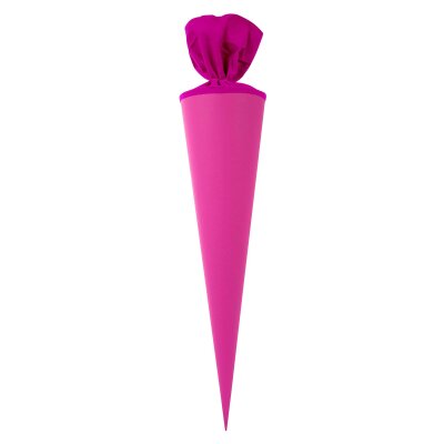 Goldbuch Bastelschultüte 70cm mit farbigem Filzverschluss pink