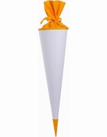 Goldbuch Bastelschultüte 70cm weiß mit...