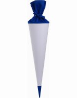 Goldbuch Bastelschultüte 70cm weiß mit...