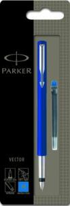 PARKER Füllfederhalter VECTOR Blau - 1er Blister M Blau