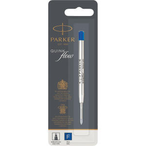 Parker Kugelschreibermine QUINKflow - dokumentenecht, F, blau