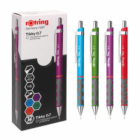 ROTRING  Tikky 0,7 Colors - sortierte Farben je 3...