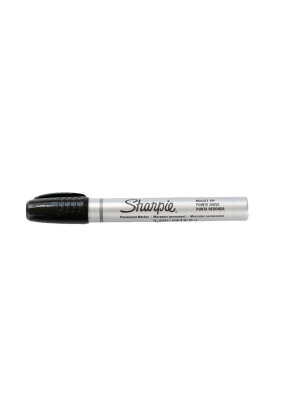 SHARPIE Permanent Marker Sharpie Metallschaft "Small" Rundspitze ~ 1,0 /3,0 Schwarz