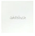 2026 GÜSS Gästebuch, 80 S., Hardcover weiß