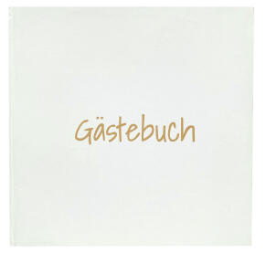 2026 GÜSS Gästebuch, 80 S., Hardcover elfenbein