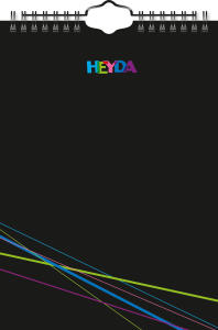 2026 Heyda Bastel- und Fotokalender immerwährend A5 sw
