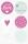 HEYDA 203780803 Sticker Love 10 x 19 cm Sticker Ø 4 cm