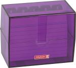 BRUNNEN Karteibox A7 gefüllt purple