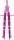 BRUNNEN Schnellverstellzirkel Tasten pink Ø380mm