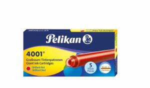 Pelikan Tintenpatrone 4001 Großraum GTP/5 brill.rot