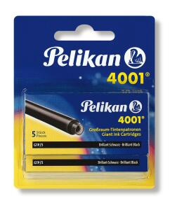 Pelikan Tintenpatrone 4001 Großraum GTP/5-2B br.-sw Blister