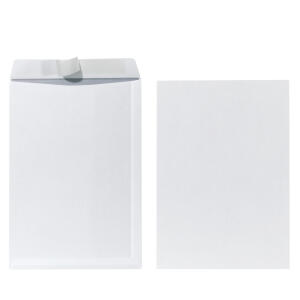 Herlitz Versandtasche C4 90g hk. ws 10St mit Innendruck in Folienpackung