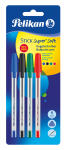 Pelikan Kugelschreiber Stick K86s super sof 4 Stück...