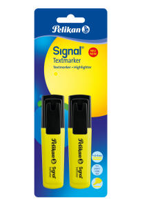 Pelikan Textmarker Signal 2/B leuchtgelb 2 St. Blister