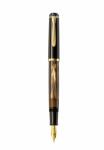 Pelikan Füllhalter M200 Braun-Marmoriert B im Etui