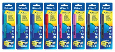 Pelikan Schulfüller Pelikano Junior P67A+ TP/6B, sortiert Blister