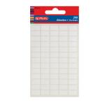 Herlitz Büroetiketten, weiß, 8x12mm...
