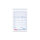 Herlitz Kassenblock A6 2x50 Blatt