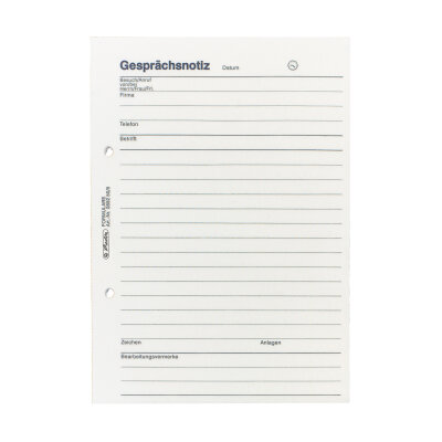 Herlitz Gesprächsnotiz A5 50 Blatt
