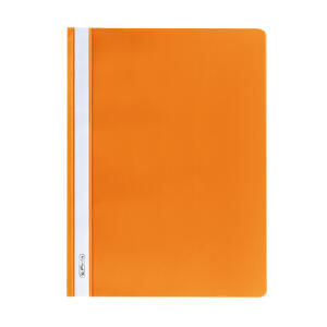 Herlitz Schnellhefter A4 PP orange transparenter Vorderdeckel