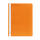 Herlitz Schnellhefter A4 PP orange transparenter Vorderdeckel