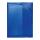 Herlitz Heftbox A4 PP transluzent blau Rückenbreite 4cm