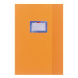 Herlitz Hefthülle A4 Baststruktur orange