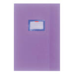 Herlitz Hefthülle A4 Baststruktur violett